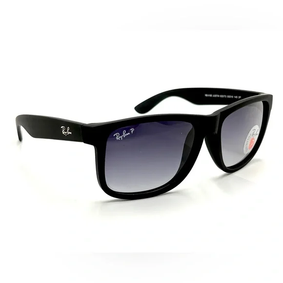 Ray-Ban Polarized Sunglasses Black With Smoke Lens RB4165 55mm Glare Reduction - Picture 9 of 10